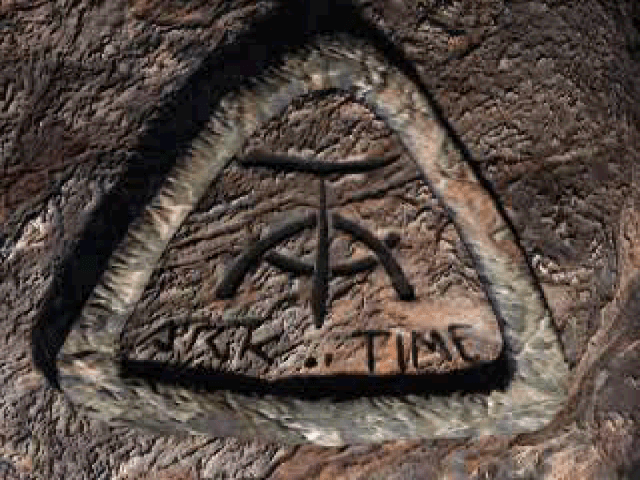 Ark of Time title screen for Playstation